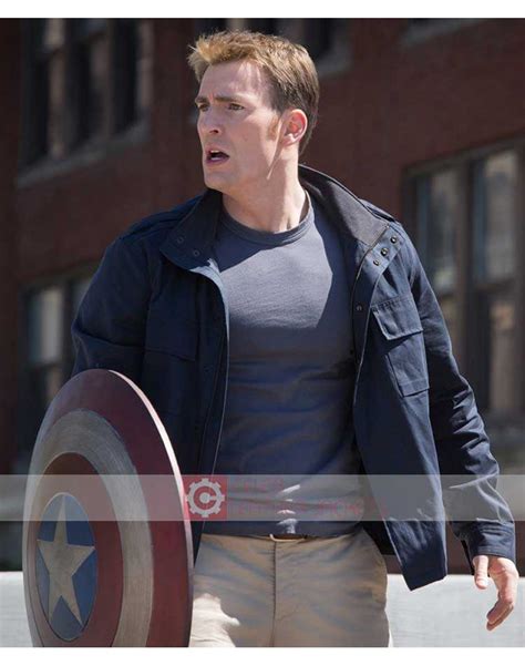 Buy Captain America Chris Evans Jacket Steve Rogers Jacket