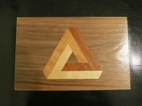 Img0288 1600×1200 Marquetry Penrose Triangle Plain Wooden Boxes