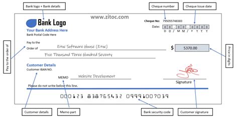 How To Write A Check A Step By Step Guide Zitoc