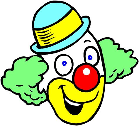 Clown Head Cartoon Clipart Best