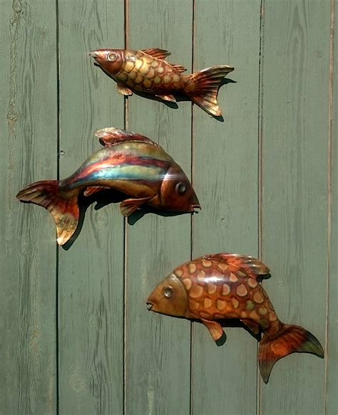 Emily Stone Copper Fish Sculptures 3 Copper Creatures