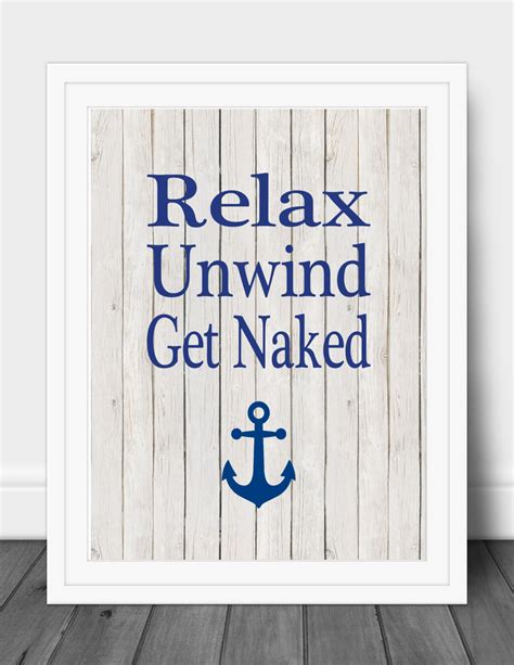 Printable Relax Unwind Get Naked Art Template Hadley Designs My XXX Hot Girl