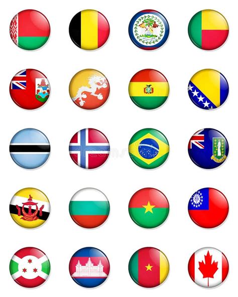 Flags World 02 Stock Illustrations 14 Flags World 02 Stock