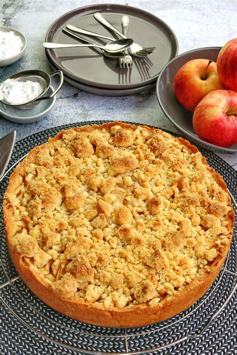 Apfelkuchen Mit Streusel Nach Omas Familien Rezept Rezept Apfelkuchen Streusel Apfelkuchen