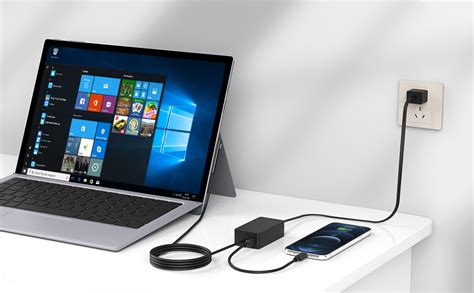 Surface Pro Charger80w Surface Power Adapter With 20w Pd
