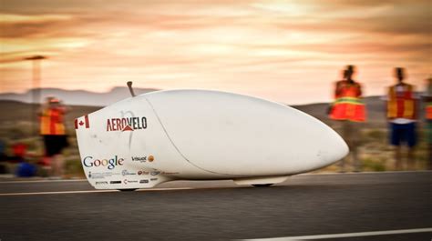 Tech Steel And Materials Aerovelo Eta Sets Fastest Human Powered