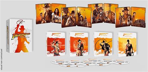 Indiana Jones K Uhd Movie Steelbook Collection For At Zavvi