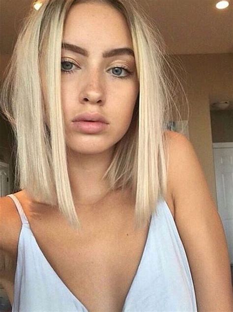 Blonde Short Hair Pin On Hair Inspiration