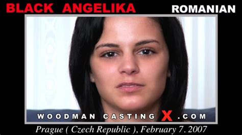 Black Angelika All Girls In Woodman Casting X