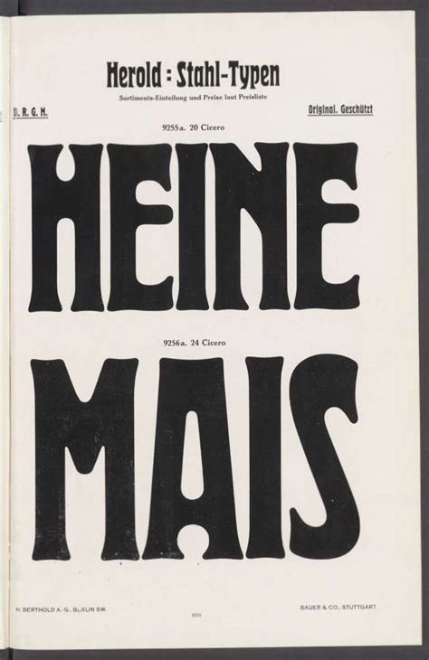 An Old Book With The Title Heine Mais Written In Black On White Paper