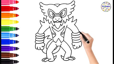 How To Draw Pokemon Zarude Drawing Easy Drawings Youtube