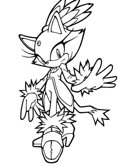 Sonic The Hedgehog Character Amy Coloring Page : Kids Play Color