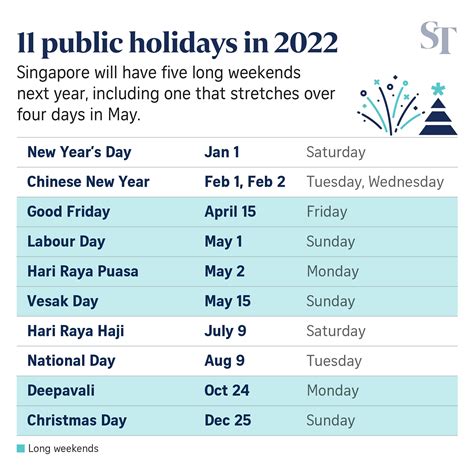 Singapore Public Holiday Calendar 2022 Mobile Legends