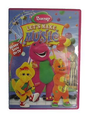 Barney Lets Make Music DVD 2006 Very Good Condition 45986310361 EBay