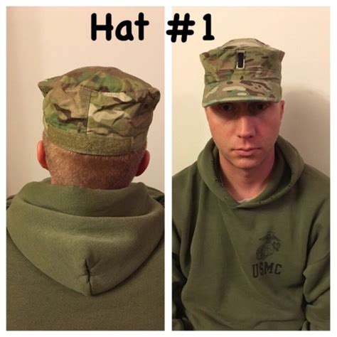 Army Patrol Cap Rank Placement Army Military