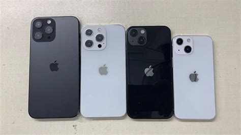5.4‑inch (diagonal) all‑screen oled display; iPhone 13, iPhone 13 mini, iPhone 13 Pro и iPhone 13 Pro Max впервые показали на общей ...
