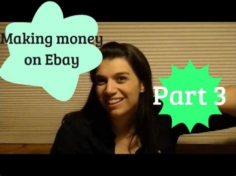 Selling stuff online is a good way to make extra cash. CREATING A LISTING & SHIPPING Making Money on Ebay Part 3 ...