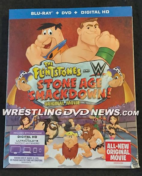 Photos And Review ‘the Flintstones And Wwe Stone Age Smackdown Dvdblu