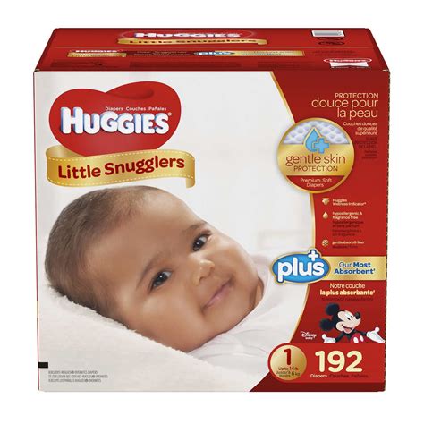 Huggies Little Snugglers Baby Diapers Size 1 100 Count Giga Jr Pack