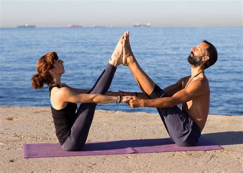 Simple Couple Yoga Poses For Happy Married Life