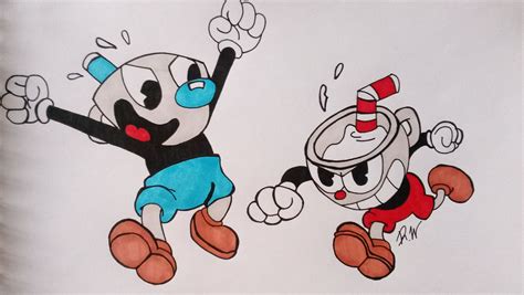 The Best Free Cuphead Drawing Images Download From 66 Free Drawings Of