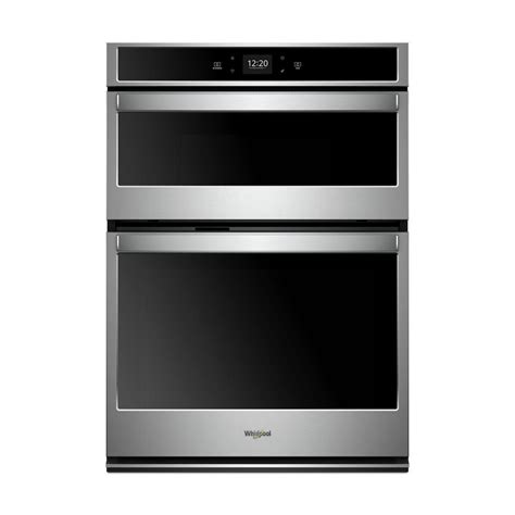 Whirlpool 30 In Electric Smart Wall Oven With Built In Microwave And