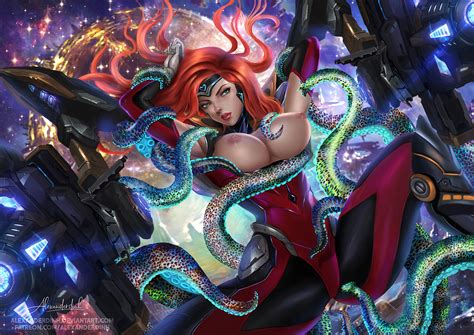 Miss Fortune In Trouble Topless Preview By Alexanderdinh Hentai Foundry