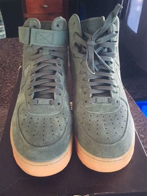 Nike Air Force 1 High 07 Lv8 Suede Vintage Green Grailed
