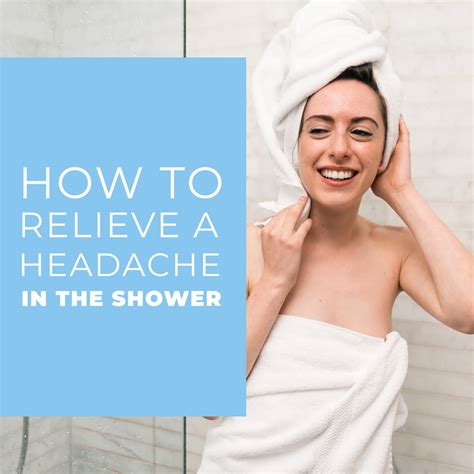 Showering To Help Soothe A Headache