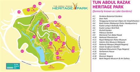 Find the perfect tun abdul razak park stock photo. Tun Abdul Razak Heritage Park map