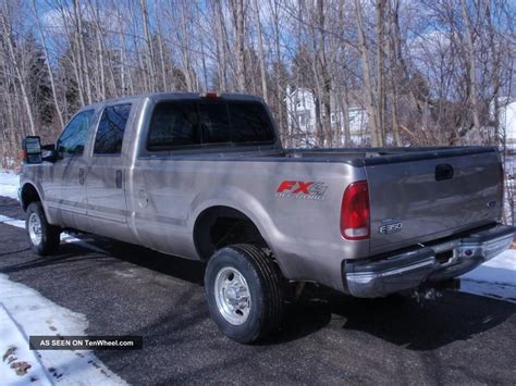 2003 Ford F 350 Crew Cab Long Bed 4x4 Power Stroke Diesel