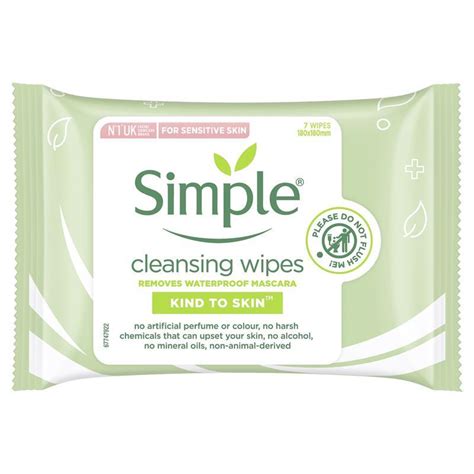 Buy Simple Cleansing Facial Wipes 7 Pack Online At Epharmacy