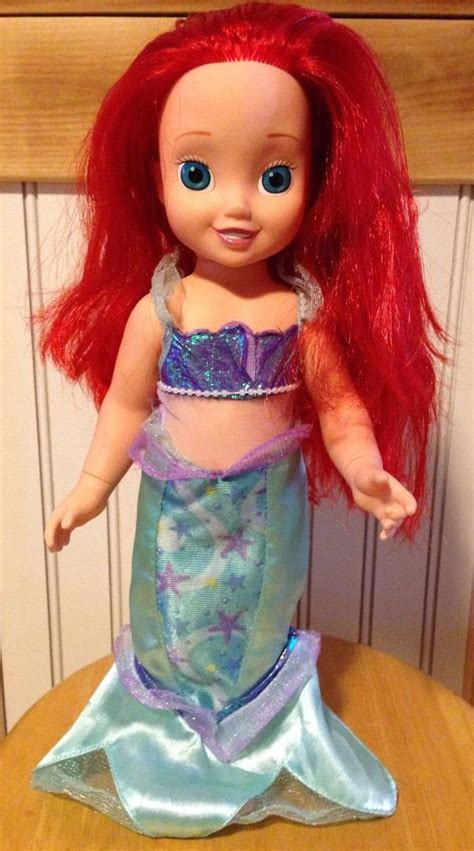 Disney Princess The Little Mermaid Ariel 15 Inch 2002 Playmate Doll Two Outfits 1863627106