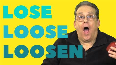 Lose Loose And Loosen Learn The Difference With Simple English Videos