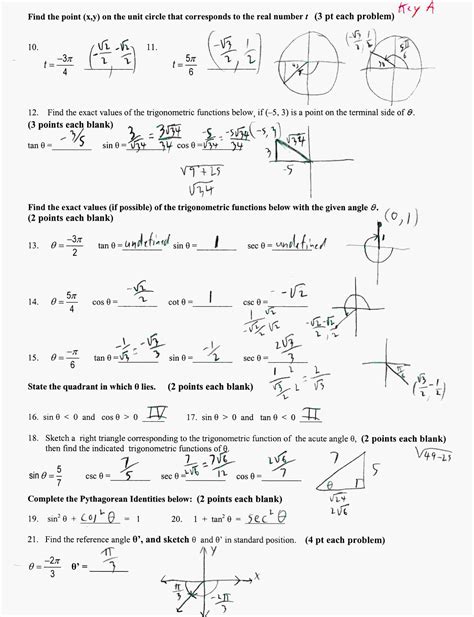16 Pre Calculus Worksheets Pdf