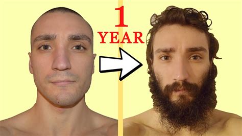 Year Beard Growth Time Lapse Days Youtube