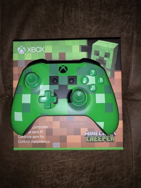 Xbox One Wireless Controller Minecraft Creeper Lhs6 For Sale Online