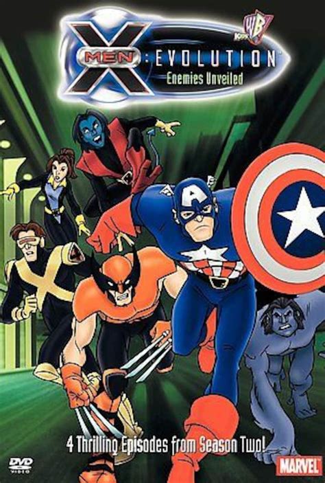 X Men Evolution Enemies Unveiled Dvd 2004 Etsy