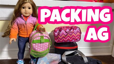 Packing American Girl Doll For Hawaii 2019 Youtube