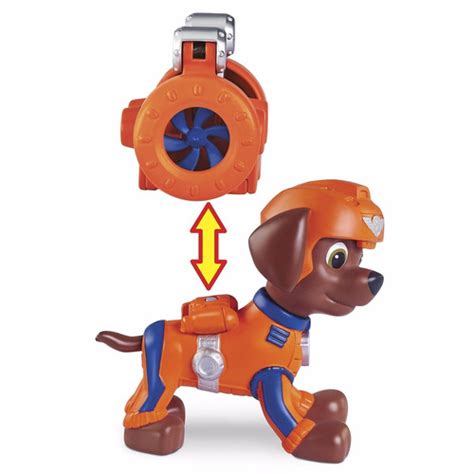 Zuma Figura De Resgate Aéreo Com Distintivo Patrulha Canina Frete Grátis