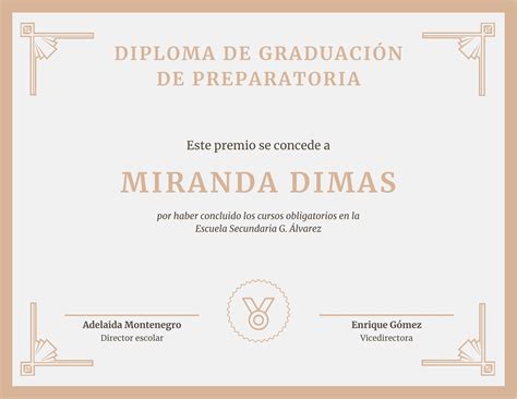 Formatos De Diplomas Para Llenar Formato De Diplomas Para Llenar My