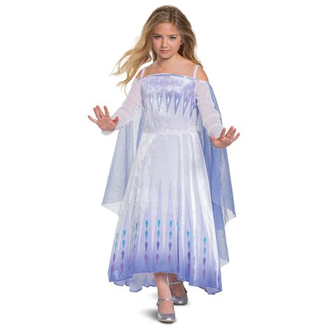 Disguise Frozen Snow Queen Elsa Deluxe Exclusive Halloween Costume