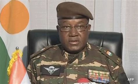 Nigers Army General Abdourahamane Tchiani Declares Himself Leader