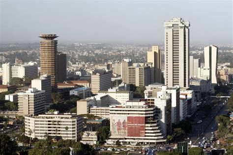 Nairobi View 1 Aerial View Of Nairobi City Demosh Flickr