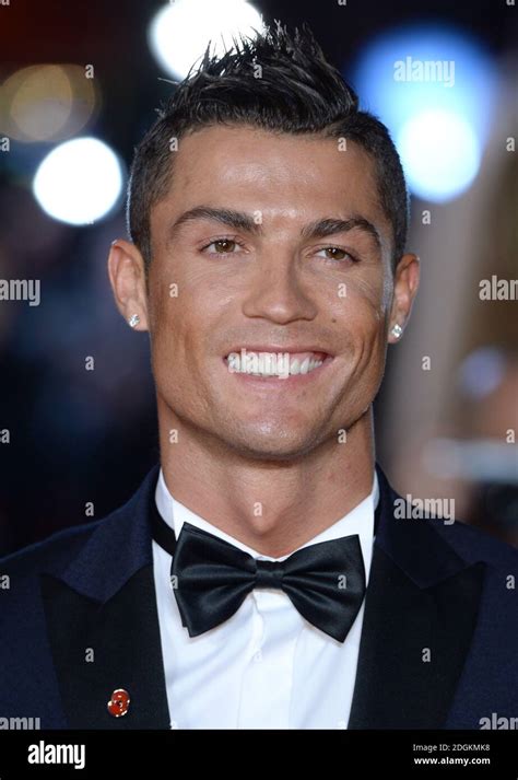Cristiano Ronaldo Attending The World Premiere Of Ronaldo At Vue West