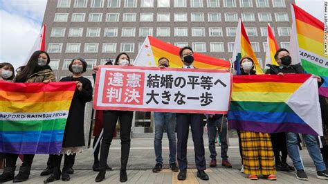 Japan S Failure To Recognize Same Sex Marriage Is Unconstitutional Court Rules Cnn