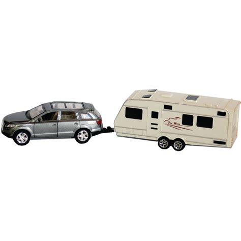 Prime Products 27 0026 Mini Suv Trailer Hitch And Rv Camper Toy Model