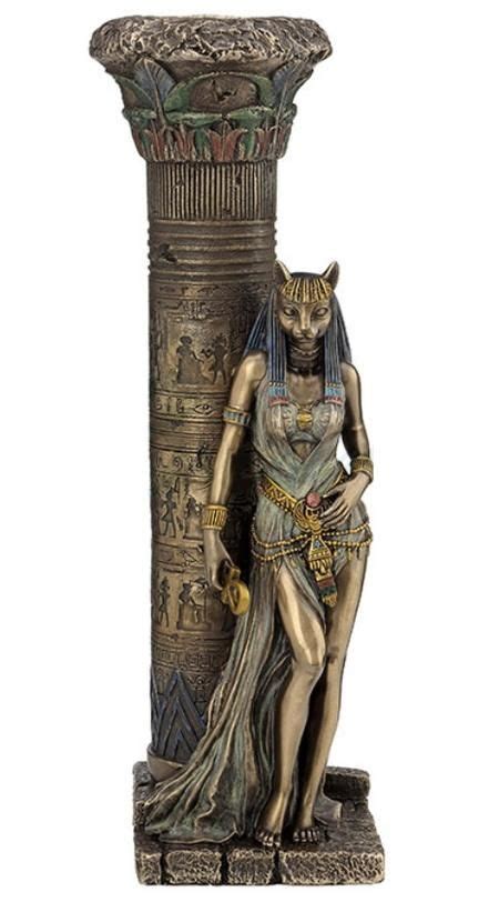 Khonsu Egyptian God Of The Moon Statue Egyptian Goddess Egyptian