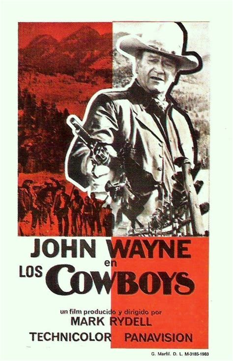 Los Cowboys 1972 The Cowboys De Mark Rydell Tt0068421 Carteles
