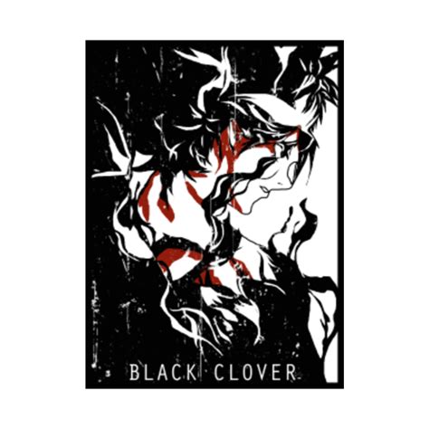 Asta Black Clover Anime T Shirt Teepublic